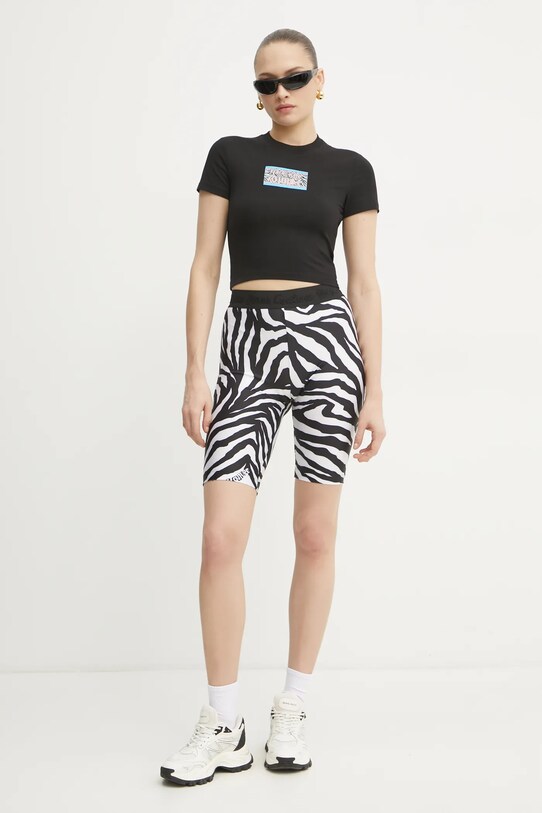 Футболка Versace Jeans Couture 78HAHC09.CJ02C чорний SS25