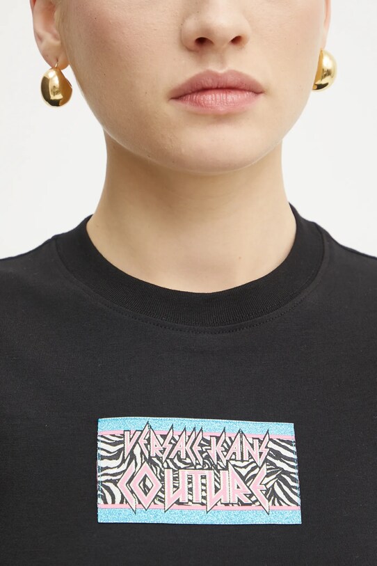 Футболка Versace Jeans Couture 78HAHC09.CJ02C чёрный