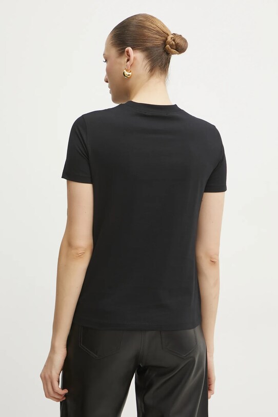 Одяг Бавовняна футболка Versace Jeans Couture 78HAHE02.CJ00E чорний