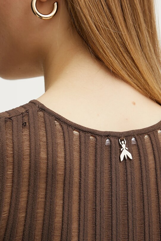 Bluza Patrizia Pepe 2K0309.K254 smeđa