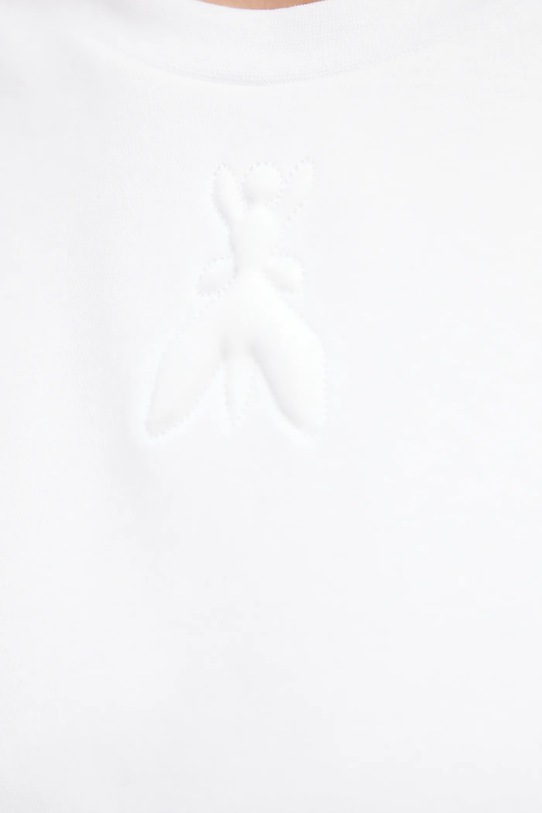 Βαμβακερό μπλουζάκι Patrizia Pepe 2M4443.J289 λευκό