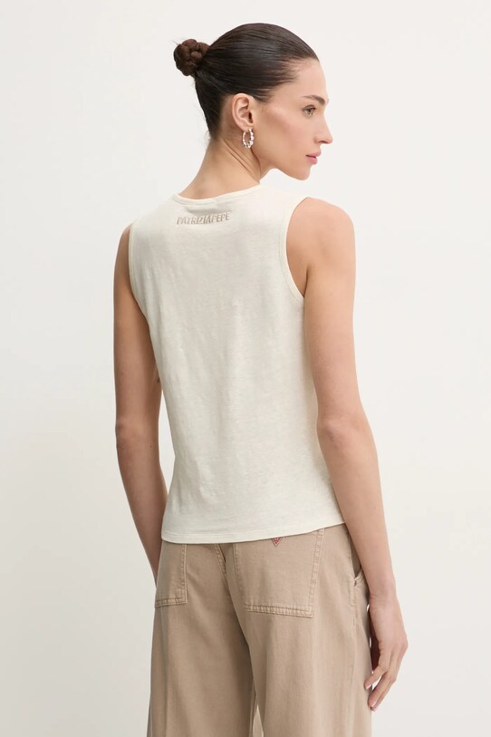 Abbigliamento Patrizia Pepe top di lino 2M4458.J291 beige