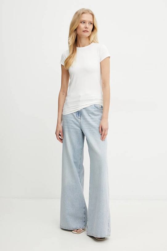 Футболка Patrizia Pepe 2M4469.J013 белый SS25