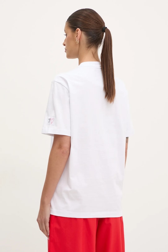 Odzież EA7 Emporio Armani t-shirt bawełniany AF13243.7X000032 biały