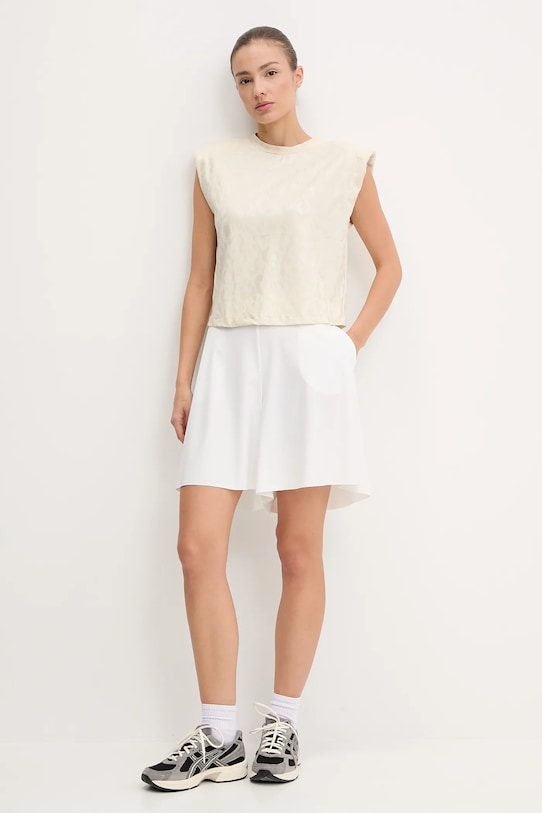 Top EA7 Emporio Armani AF10373.7W000482 béžová AW25