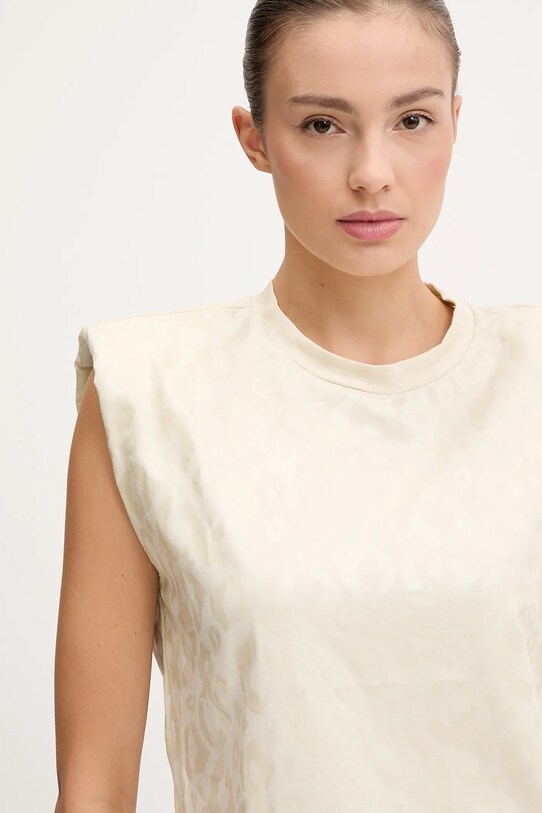 Top EA7 Emporio Armani béžová AF10373.7W000482