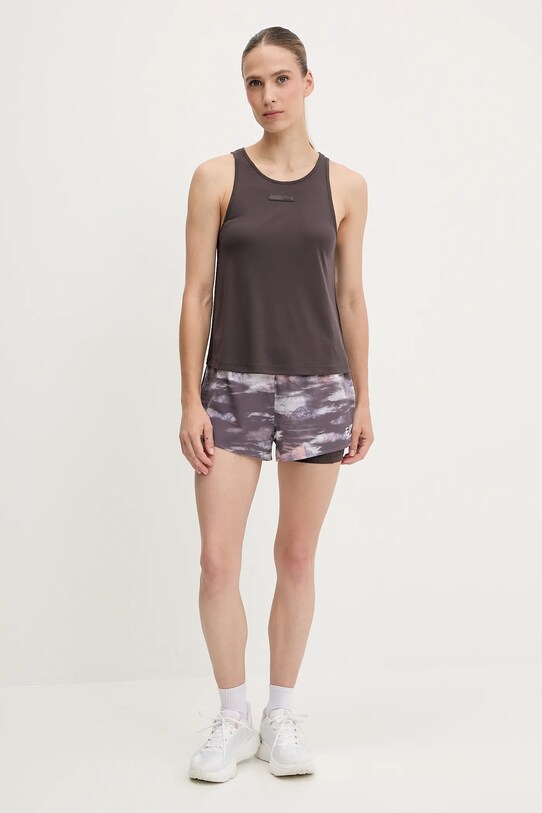 EA7 Emporio Armani top treningowy AF12956.7W000251 brązowy SS25