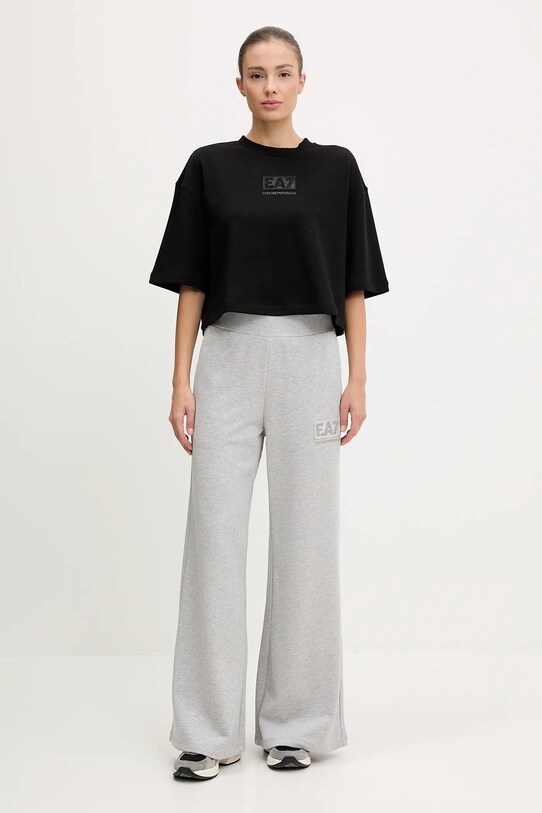 Tričko EA7 Emporio Armani AF12473.7W000177 čierna SS25