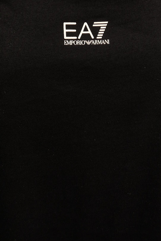 Bavlnené tričko EA7 Emporio Armani AF12503.7W000098 čierna