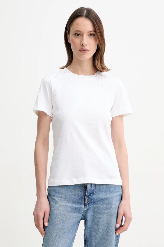 Marciano Guess t-shirt bawełniany LOLIE regular biały 5RGI02.6298A