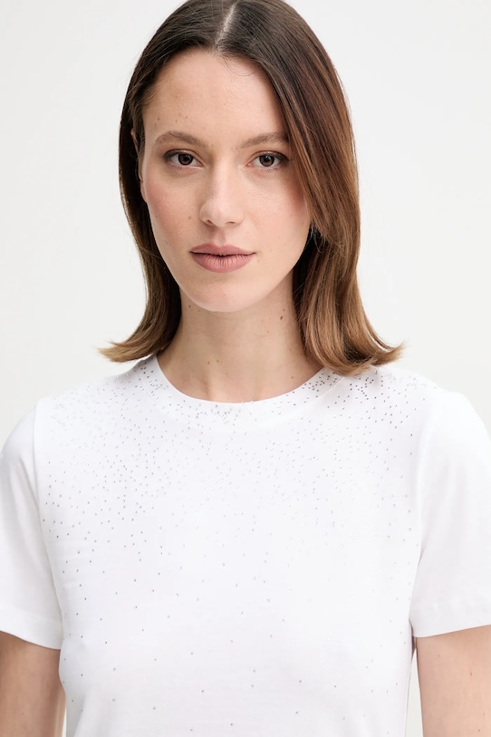 Marciano Guess t-shirt bawełniany LOLIE biały 5RGI02.6298A