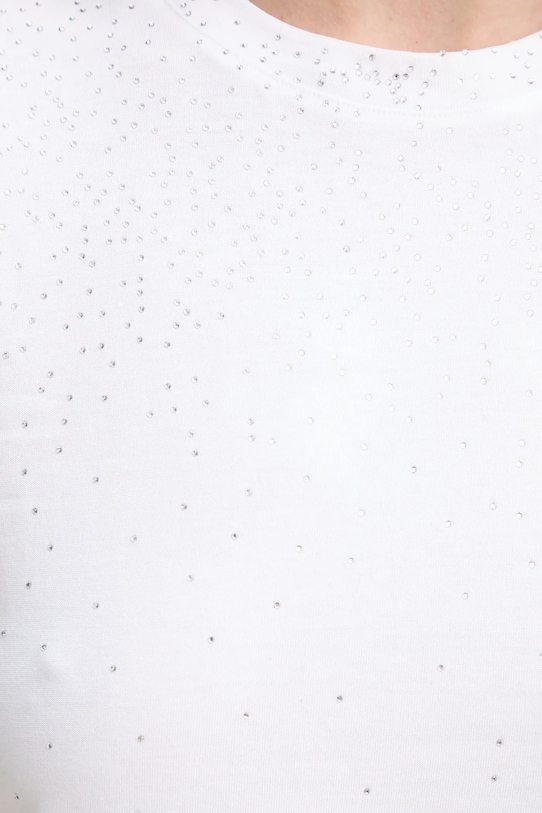 Marciano Guess t-shirt bawełniany LOLIE 5RGI02.6298A biały