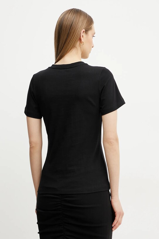 Odzież Marciano Guess t-shirt bawełniany LOLIE 5RGI02.6298A czarny