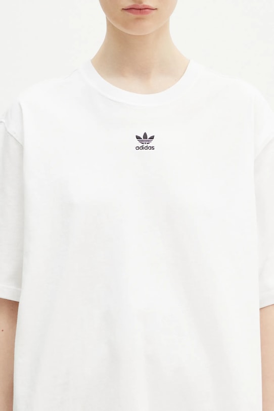 Bavlnené tričko adidas Originals Essential biela JC8967