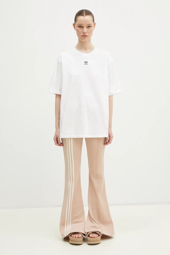 adidas Originals t-shirt bawełniany Essential JC8967 biały
