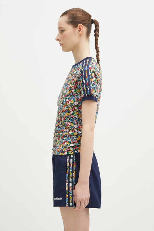 Тениска adidas Originals Liberty JC7776 тъмносин SS25