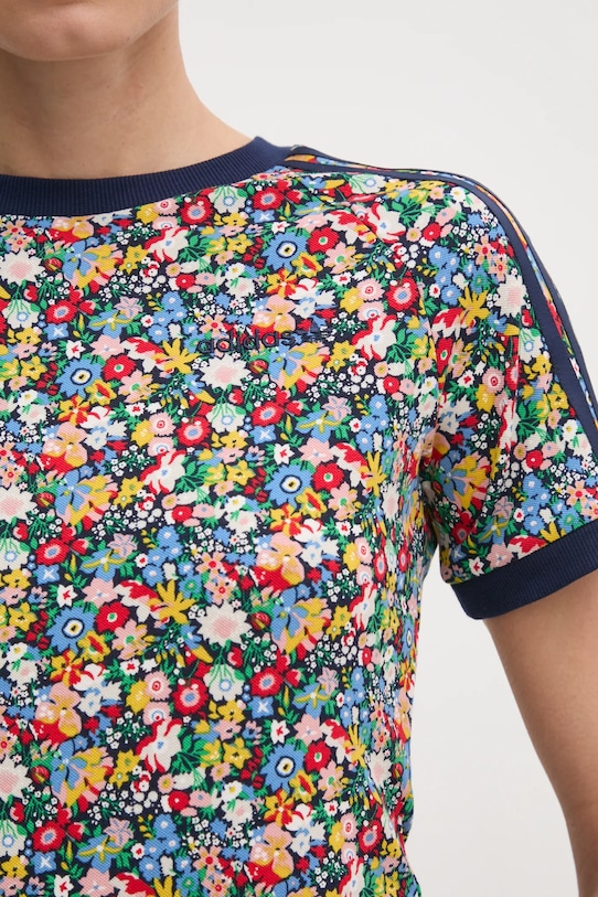 adidas Originals t-shirt Liberty JC7776 granatowy