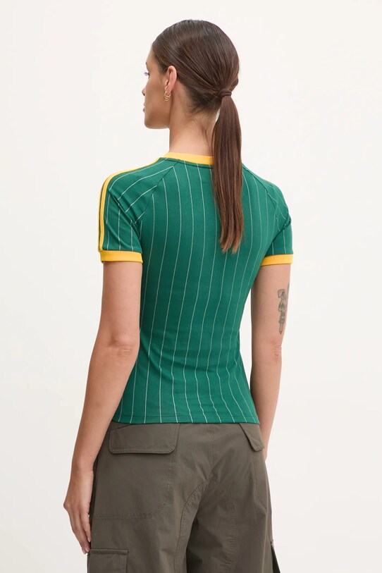 Одяг Футболка adidas Originals GRAPHIC CALI T JC7703 зелений