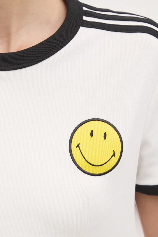 adidas Originals tricou X Smiley JD3591 bej