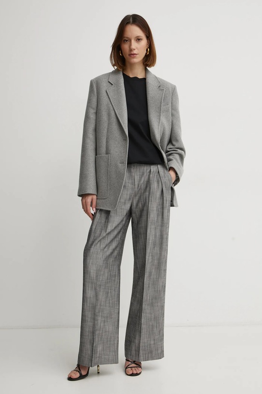 Ivy Oak t-shirt bawełniany IO1100X2361 czarny SS25