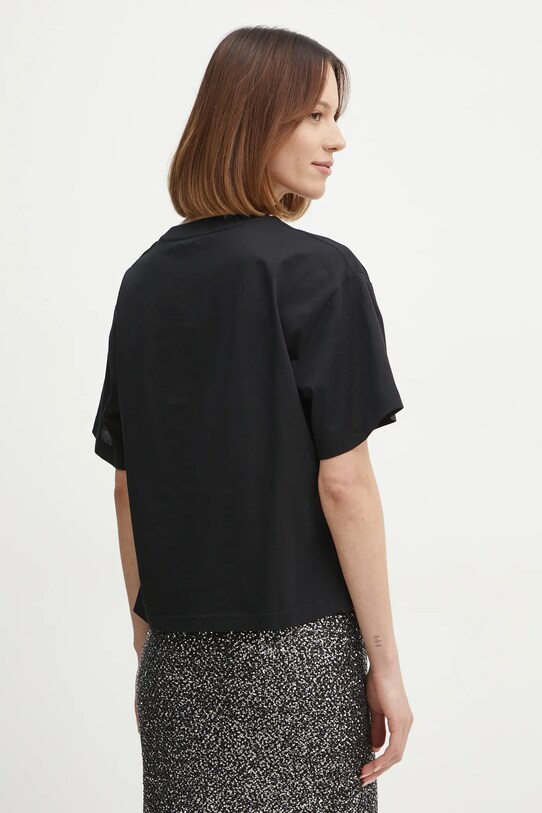 Îmbrăcăminte Ivy Oak tricou din bumbac IO1100X2322 negru