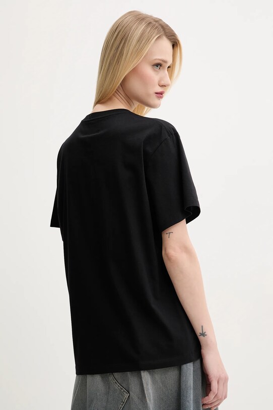 Abbigliamento MM6 Maison Margiela t-shirt in cotone S52GC0337.S24312 nero