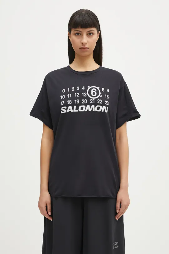 MM6 Maison Margiela x Salomon t-shirt relaxed black S52GC0345.M20101