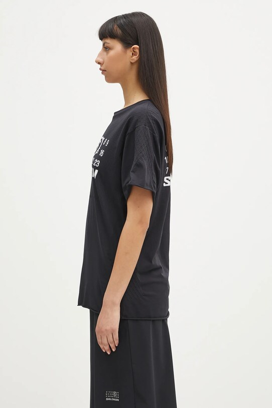 MM6 Maison Margiela t-shirt S52GC0345.M20101 nero SS25