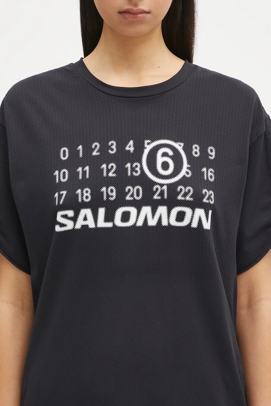 MM6 Maison Margiela x Salomon t-shirt black S52GC0345.M20101