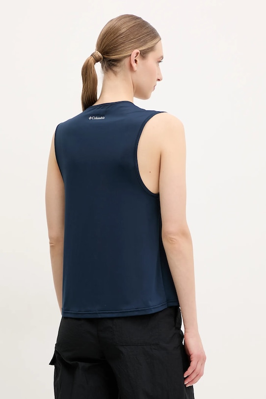 Odzież Columbia top sportowy Chill River Tank 2118181 granatowy