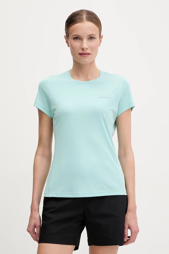 Спортивная футболка Columbia Zero Rules regular бирюзовый 2131723
