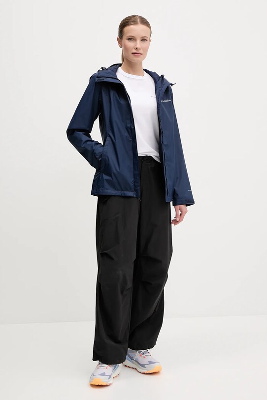 Columbia maglietta sportiva Sun Trek 2145251 bianco SS25