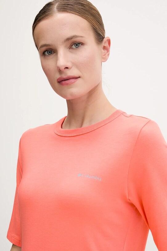 Спортивна футболка Columbia Sun Trek рожевий 2145251