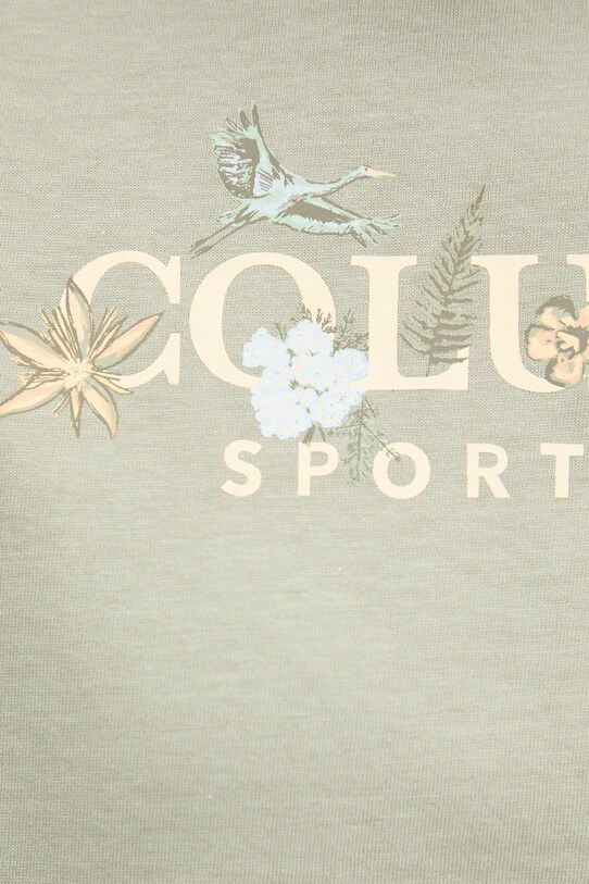 Columbia tricou din bumbac Rolling Bend 2119991 verde