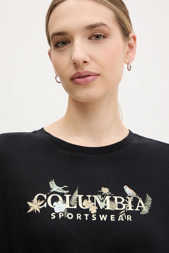 Columbia tricou din bumbac Rolling Bend negru 2119991