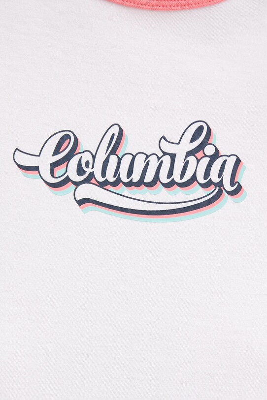 Бавовняна футболка Columbia Rolling Bend 2120001 білий