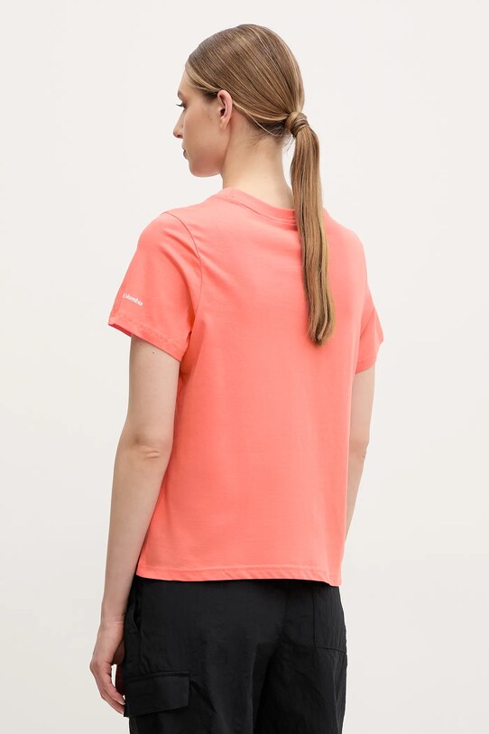 Îmbrăcăminte Columbia tricou din bumbac Rolling Bend 2120021 portocaliu
