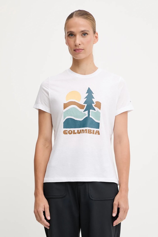 Футболка Columbia Ruby Springs regular белый 2120061