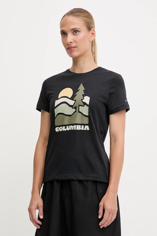 Columbia tricou Ruby Springs print negru 2120061