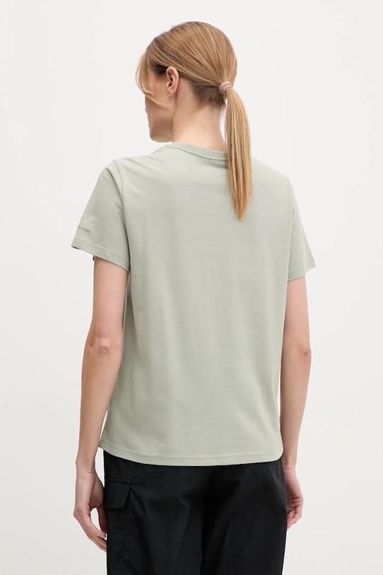 Odzież Columbia t-shirt Delta Drift 2120121 zielony