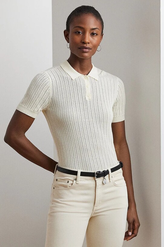 Lauren Ralph Lauren polo pozostałe beżowy 200963653