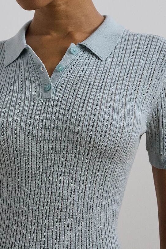 Поло Lauren Ralph Lauren голубой 200963653