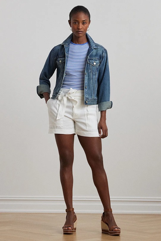 Odzież Lauren Ralph Lauren t-shirt bawełniany 200963889 niebieski