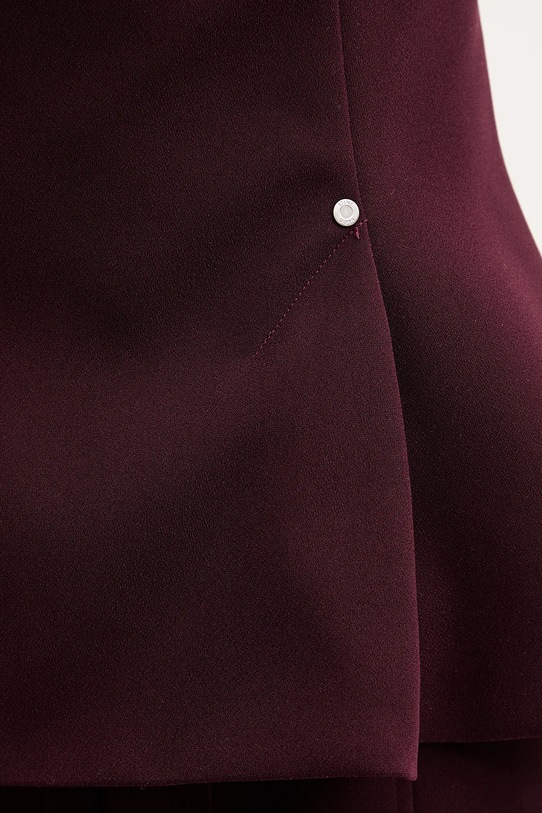 Stine Goya top SG.SS25.T052.2330 burgundia