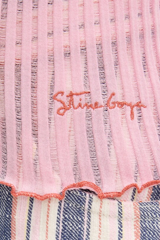 Stine Goya top jedwabny SG.SS25.T059.2355 różowy