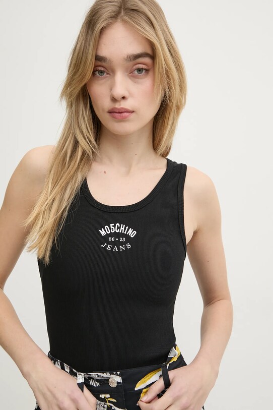 Топ Moschino Jeans чорний 0804.3230
