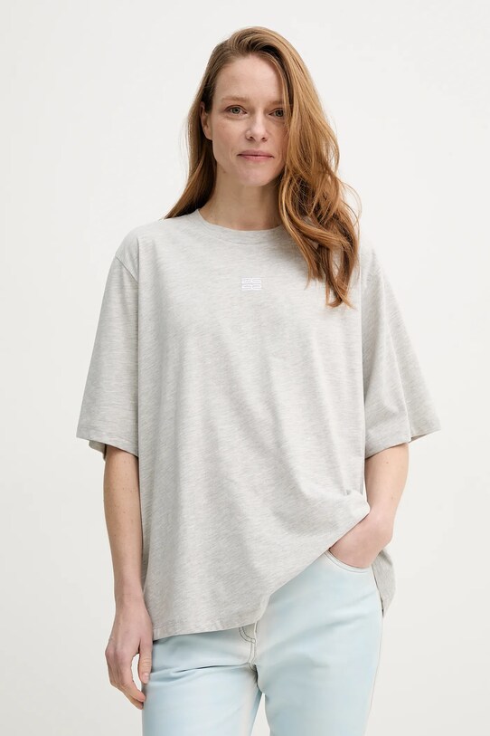 Gestuz tricou melanj gri 10910321