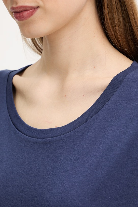 MAX&Co. t-shirt bawełniany 2518941014200 granatowy