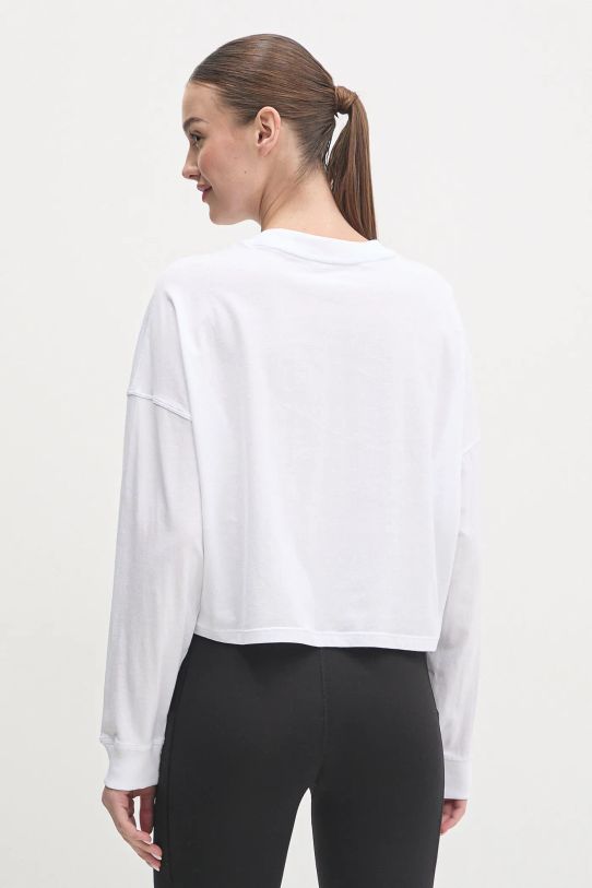 Îmbrăcăminte Dkny longsleeve din bumbac DP5T1117 alb