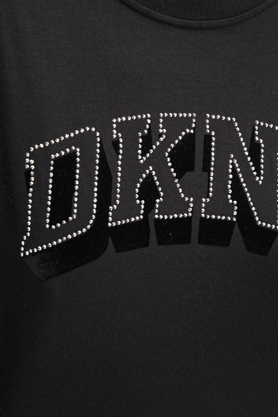 Хлопковая футболка Dkny чёрный DP5T1119